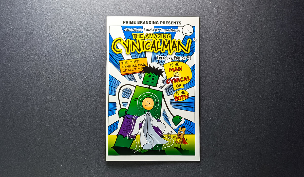 The Amazing Cynical Man Treasury Edition #1 (Green Hulk Homage)